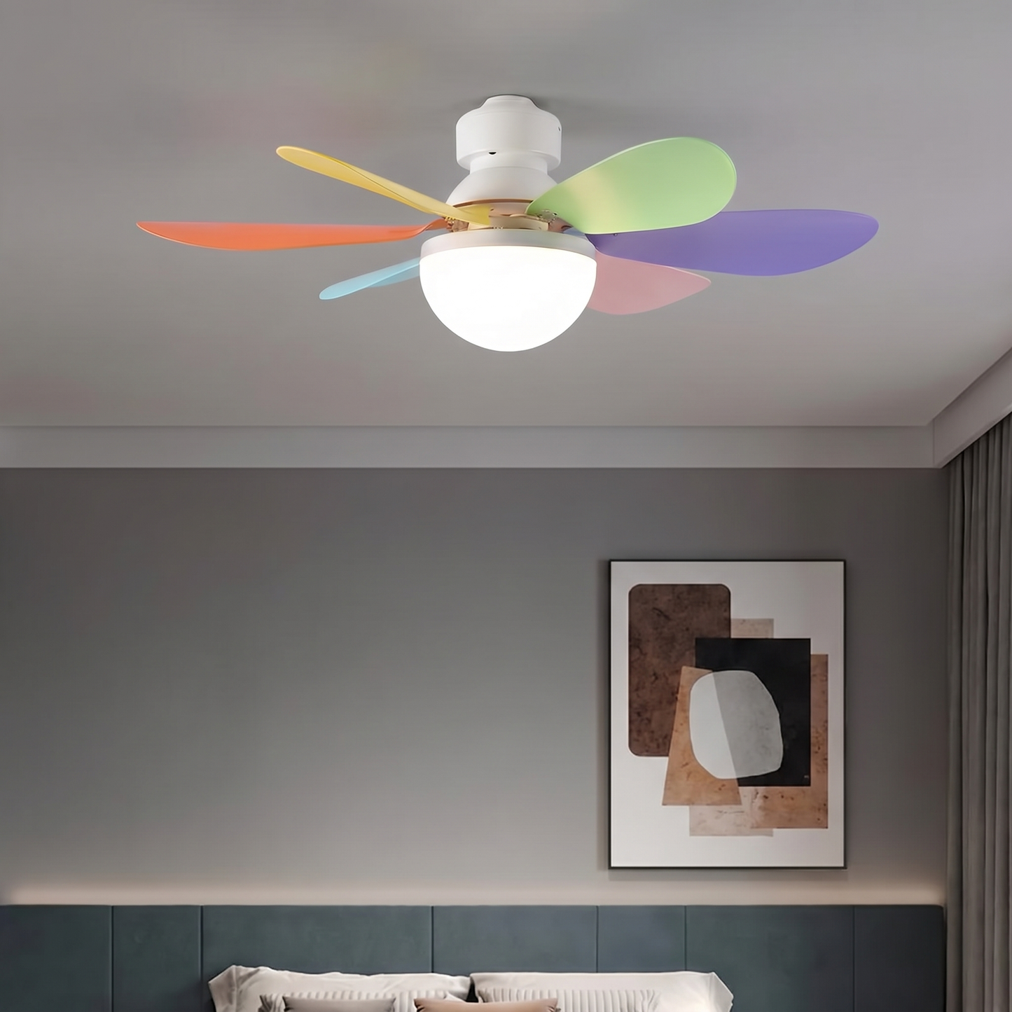 Ventilateur Plafonnier 2-en-1 Lumière LED | AirVibe